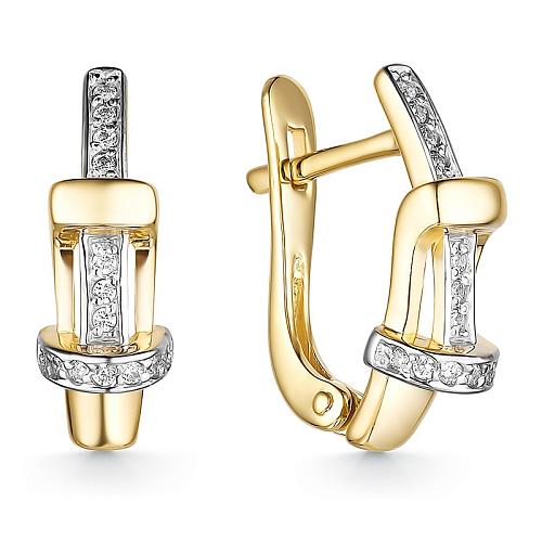 Серьги из серебра с4268