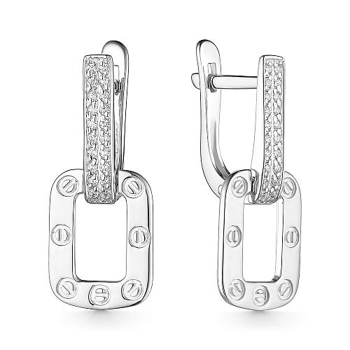 Серьги из серебра с1461