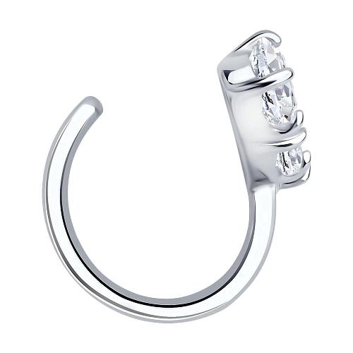 Серьга из серебра 94170369