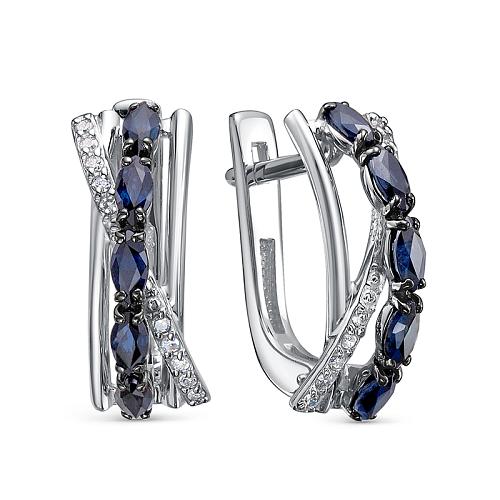 Серьги из золота БР222420б