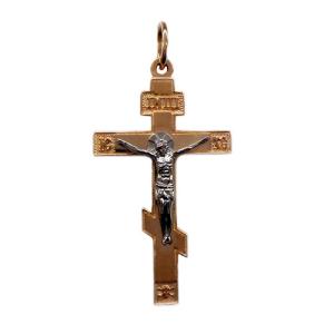 Крест из золота 001
